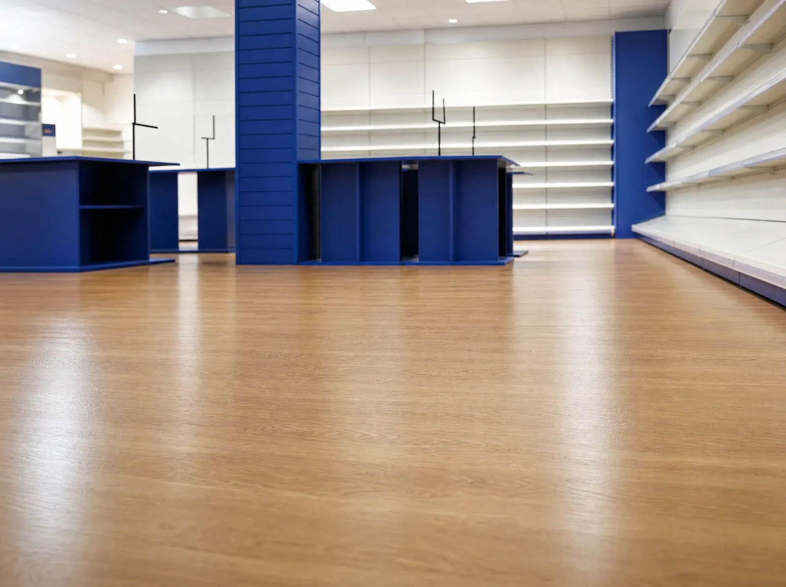 The Works - Retail flooring project by WH Flooring & Tiling